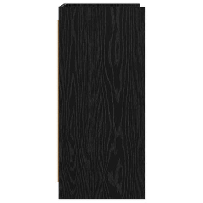 Sideboard Schwarze Eiche 75 x 36 x 80 cm Holzwerkstoff