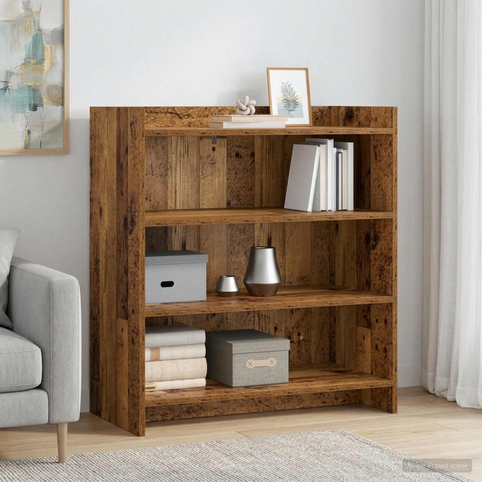 Sideboard Altholz 75 x 36 x 80 cm Holzwerkstoff