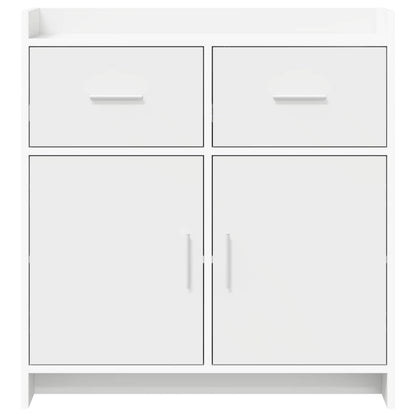 Sideboard Weiß 75 x 36 x 80 cm Holzwerkstoff