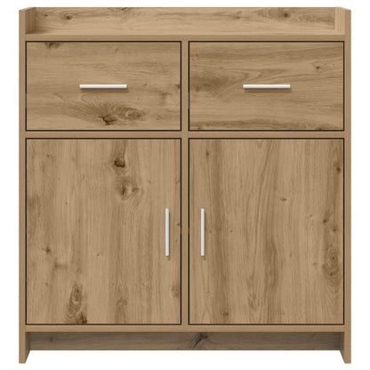 Sideboard Artisan-Eiche 75 x 36 x 80 cm Holzwerkstoff