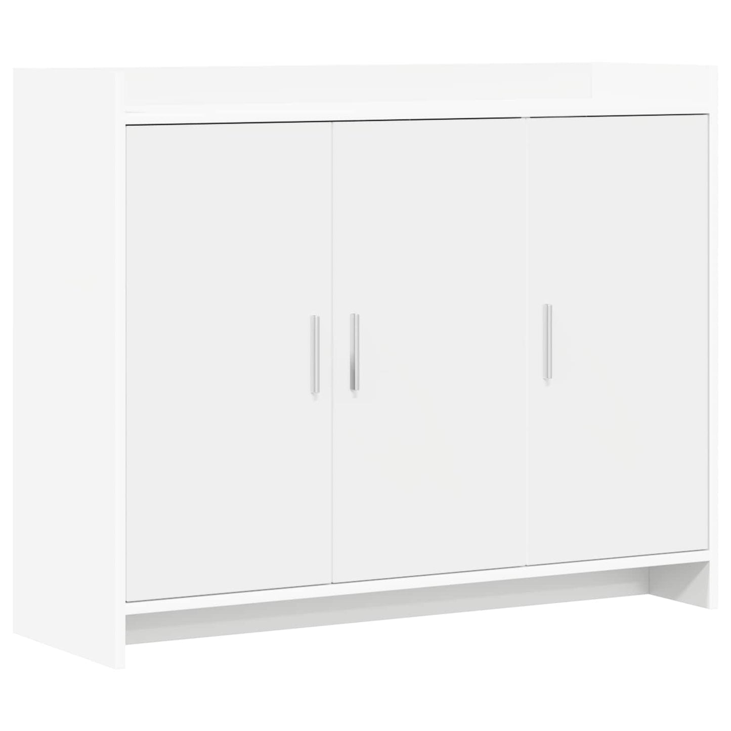 Sideboard Weiß 98,5 x 33 x 80 cm Holzwerkstoff