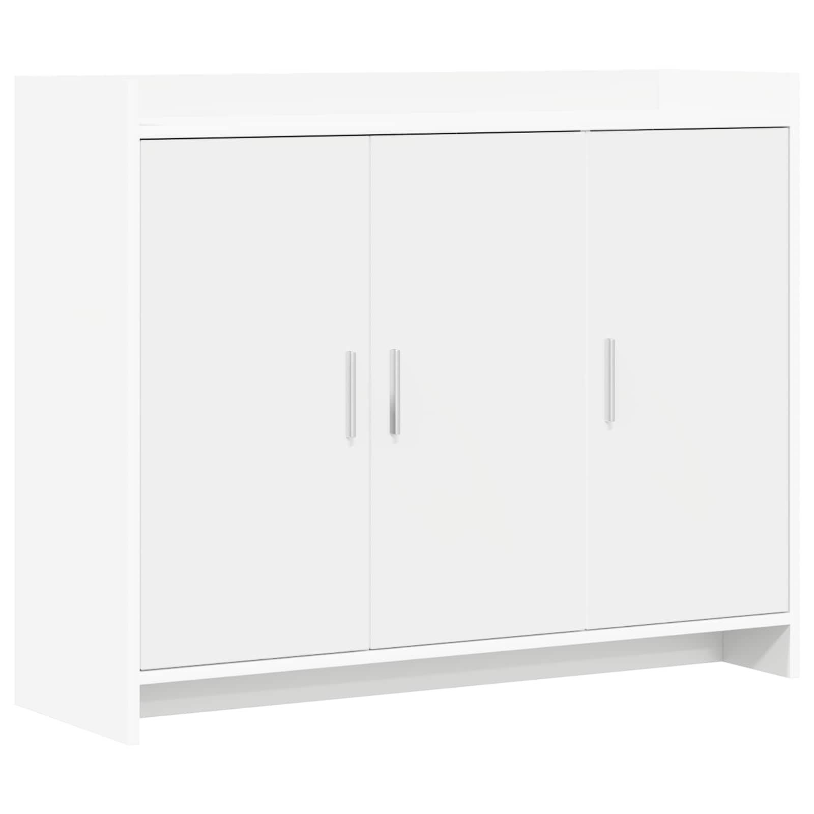 Sideboard Weiß 98,5 x 33 x 80 cm Holzwerkstoff
