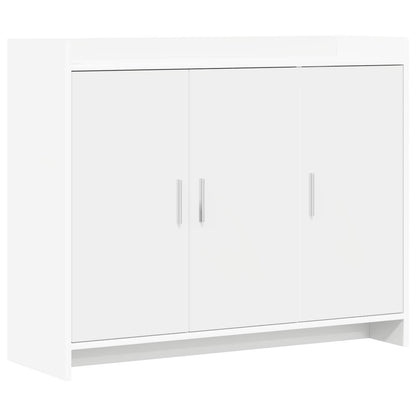 Sideboard Weiß 98,5 x 33 x 80 cm Holzwerkstoff