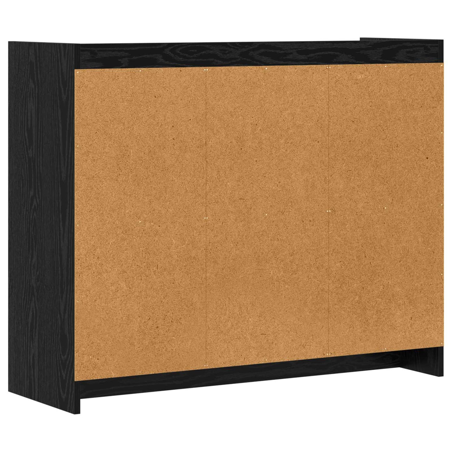 Sideboard Schwarze Eiche 98,5 x 33 x 80 cm Holzwerkstoff