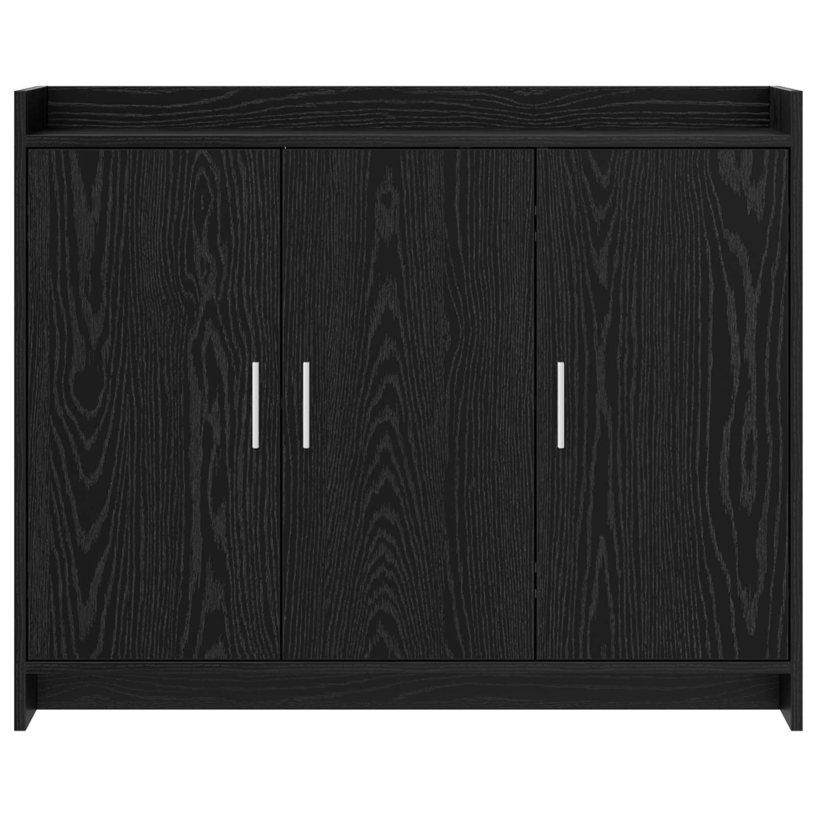 Sideboard Schwarze Eiche 98,5 x 33 x 80 cm Holzwerkstoff