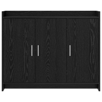 Sideboard Schwarze Eiche 98,5 x 33 x 80 cm Holzwerkstoff