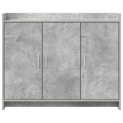 Sideboard Betongrau 98,5 x 33 x 80 cm Holzwerkstoff