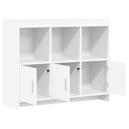 Sideboard Weiß 98,5 x 33 x 80 cm Holzwerkstoff