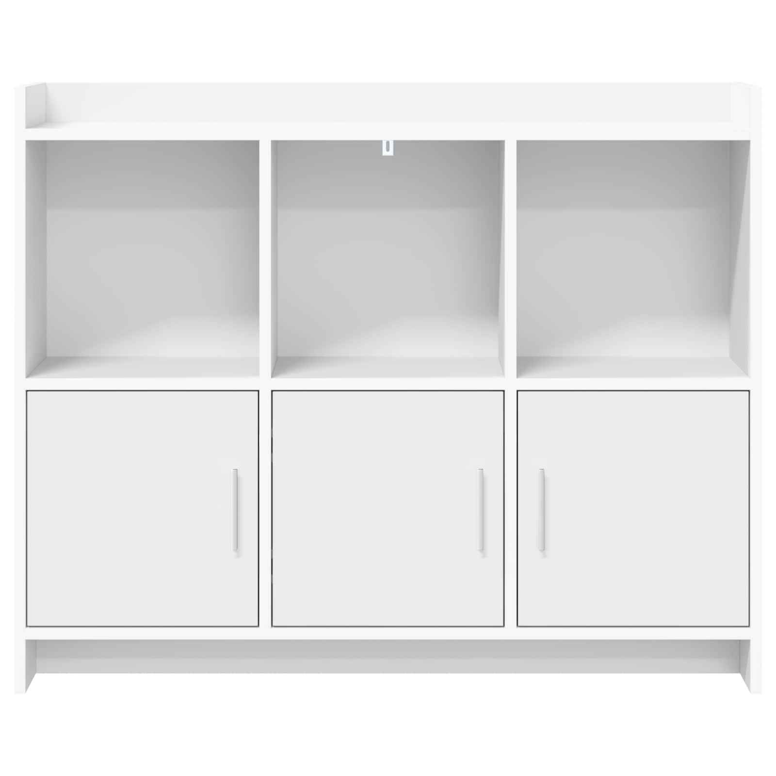Sideboard Weiß 98,5 x 33 x 80 cm Holzwerkstoff
