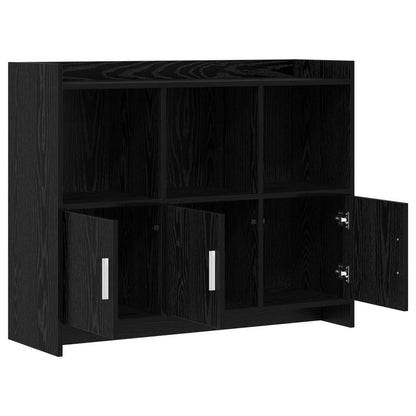 Sideboard Schwarze Eiche 98,5 x 33 x 80 cm Holzwerkstoff