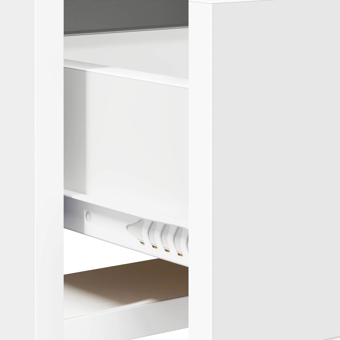 TV-Schränk 71,5 x 33 x 47 cm Weiß Holzwerkstoff