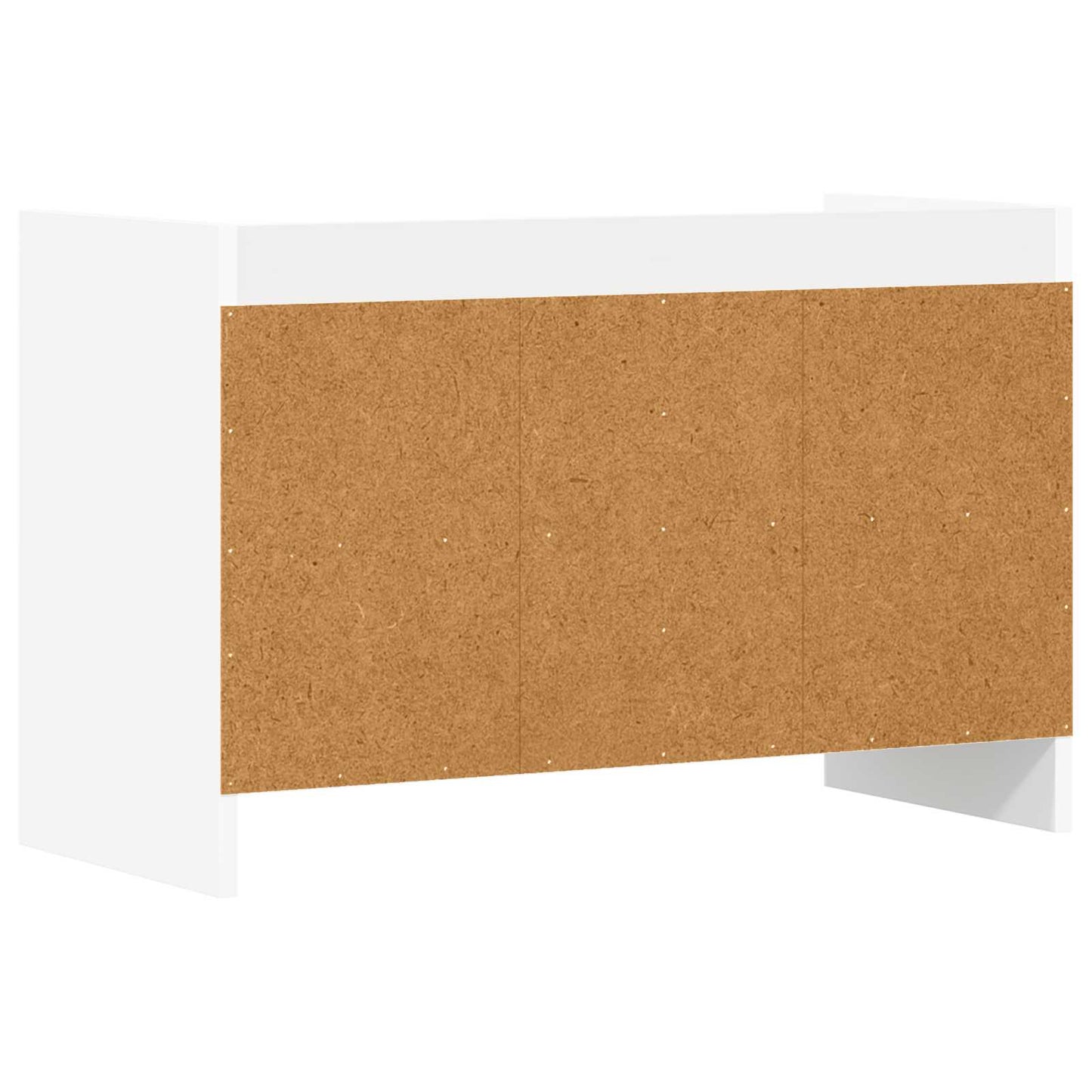 TV-Schränk 71,5 x 33 x 47 cm Weiß Holzwerkstoff