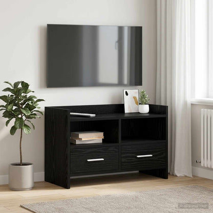 TV-Schränk 71,5 x 33 x 47 cm Schwarze Eiche Holzwerkstoff