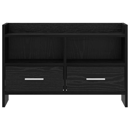 TV-Schränk 71,5 x 33 x 47 cm Schwarze Eiche Holzwerkstoff