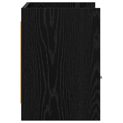 TV-Schränk 71,5 x 33 x 47 cm Schwarze Eiche Holzwerkstoff