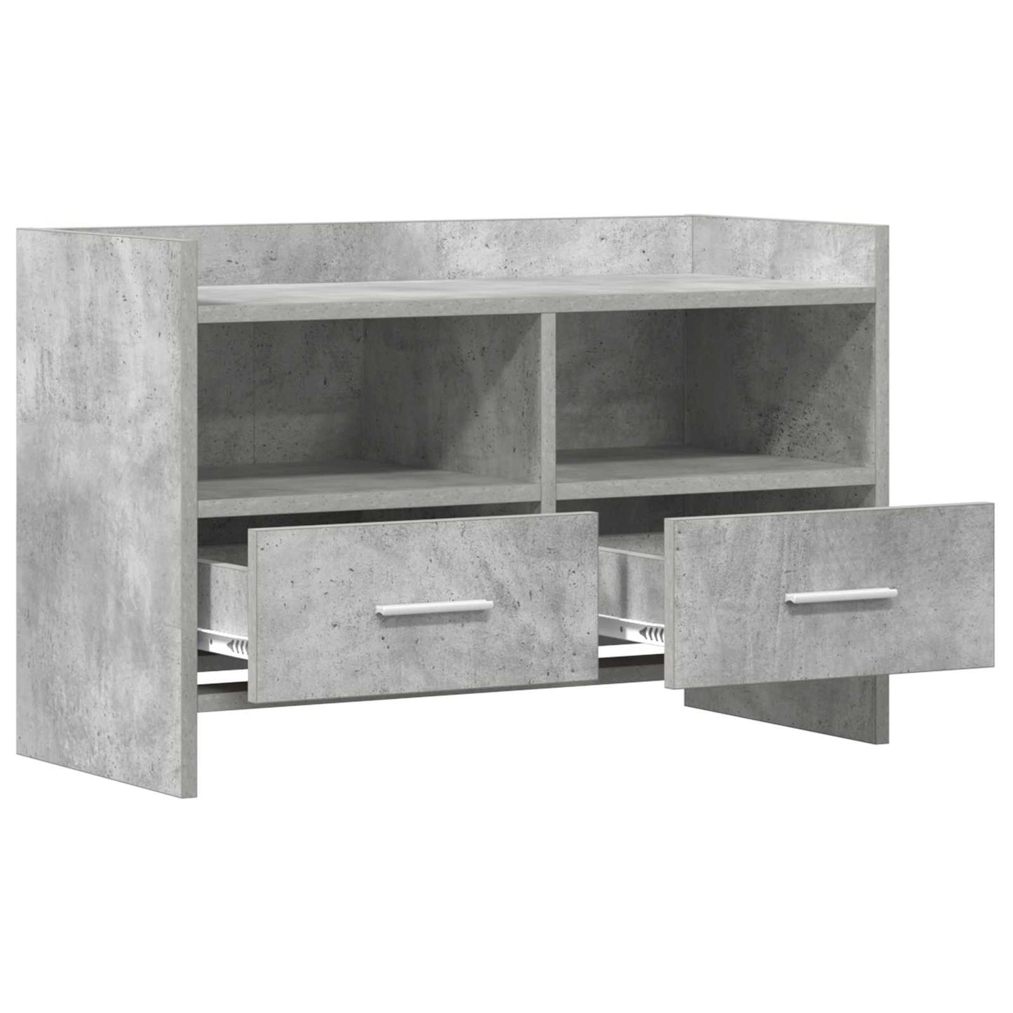 TV-Schränk 71,5 x 33 x 47 cm Betongrau Holzwerkstoff