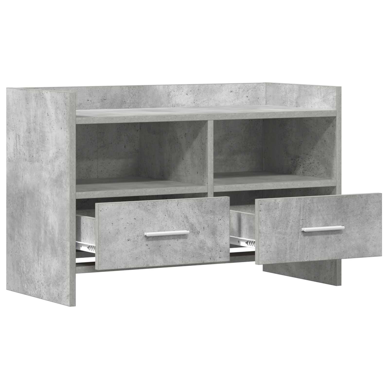 TV-Schränk 71,5 x 33 x 47 cm Betongrau Holzwerkstoff