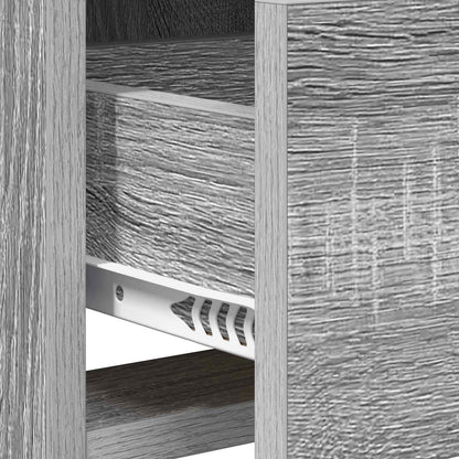 TV-Schränk 71,5 x 33 x 47 cm Grau Sonoma Holzwerkstoff
