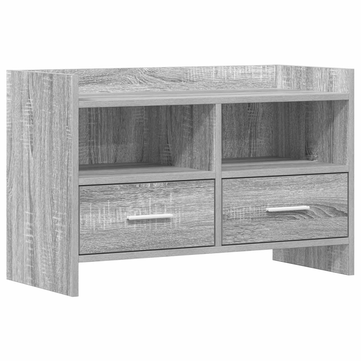 TV-Schränk 71,5 x 33 x 47 cm Grau Sonoma Holzwerkstoff