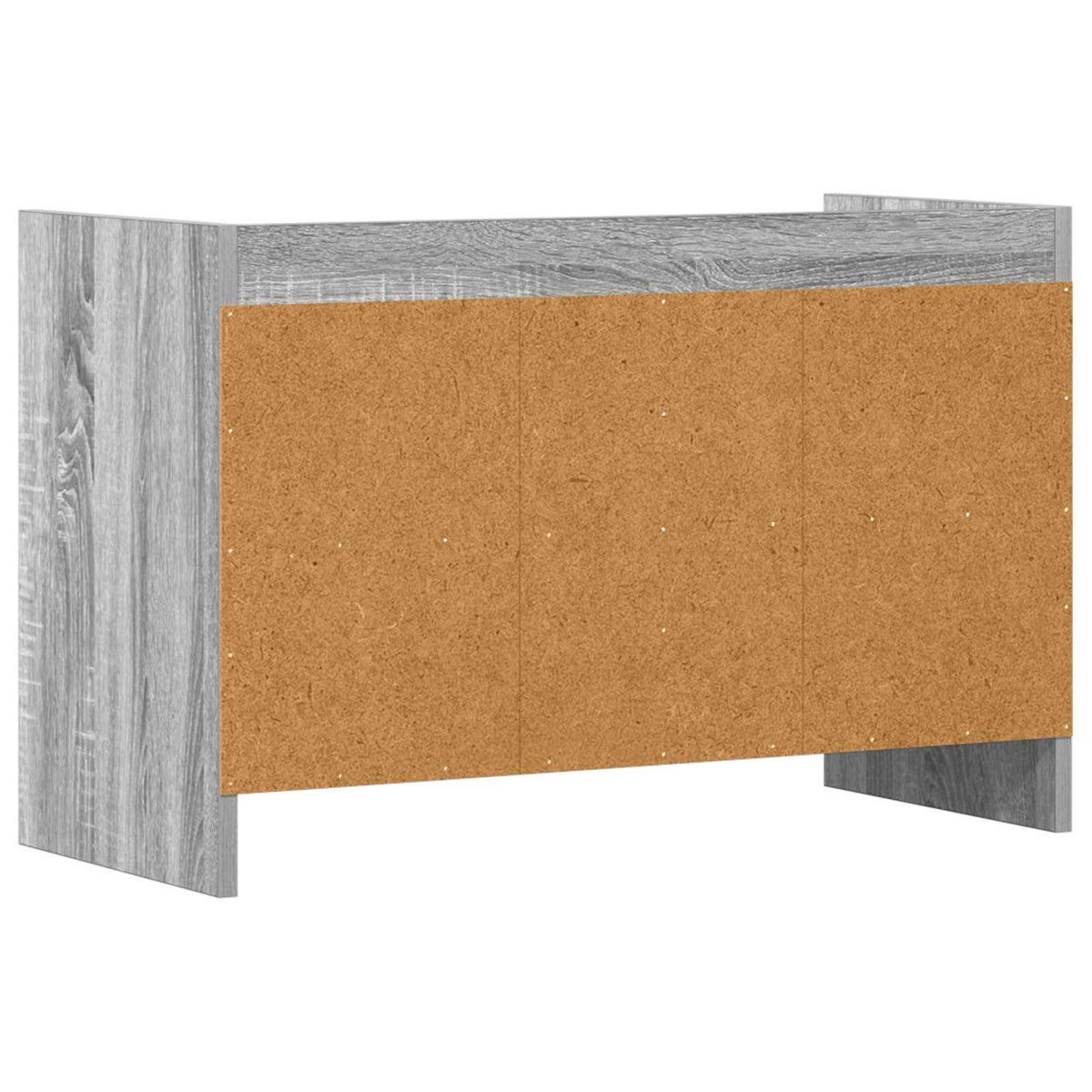 TV-Schränk 71,5 x 33 x 47 cm Grau Sonoma Holzwerkstoff
