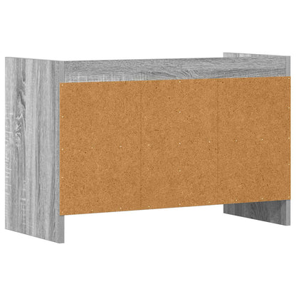 TV-Schränk 71,5 x 33 x 47 cm Grau Sonoma Holzwerkstoff