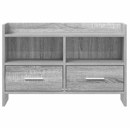 TV-Schränk 71,5 x 33 x 47 cm Grau Sonoma Holzwerkstoff