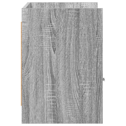 TV-Schränk 71,5 x 33 x 47 cm Grau Sonoma Holzwerkstoff