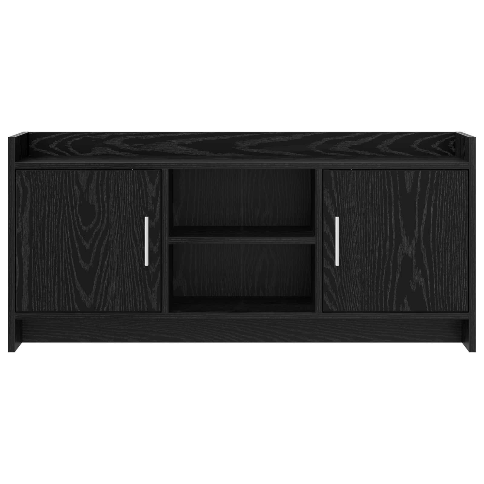 TV-Schränk 102 x 33 x 47 cm Schwarze Eiche Holzwerkstoff