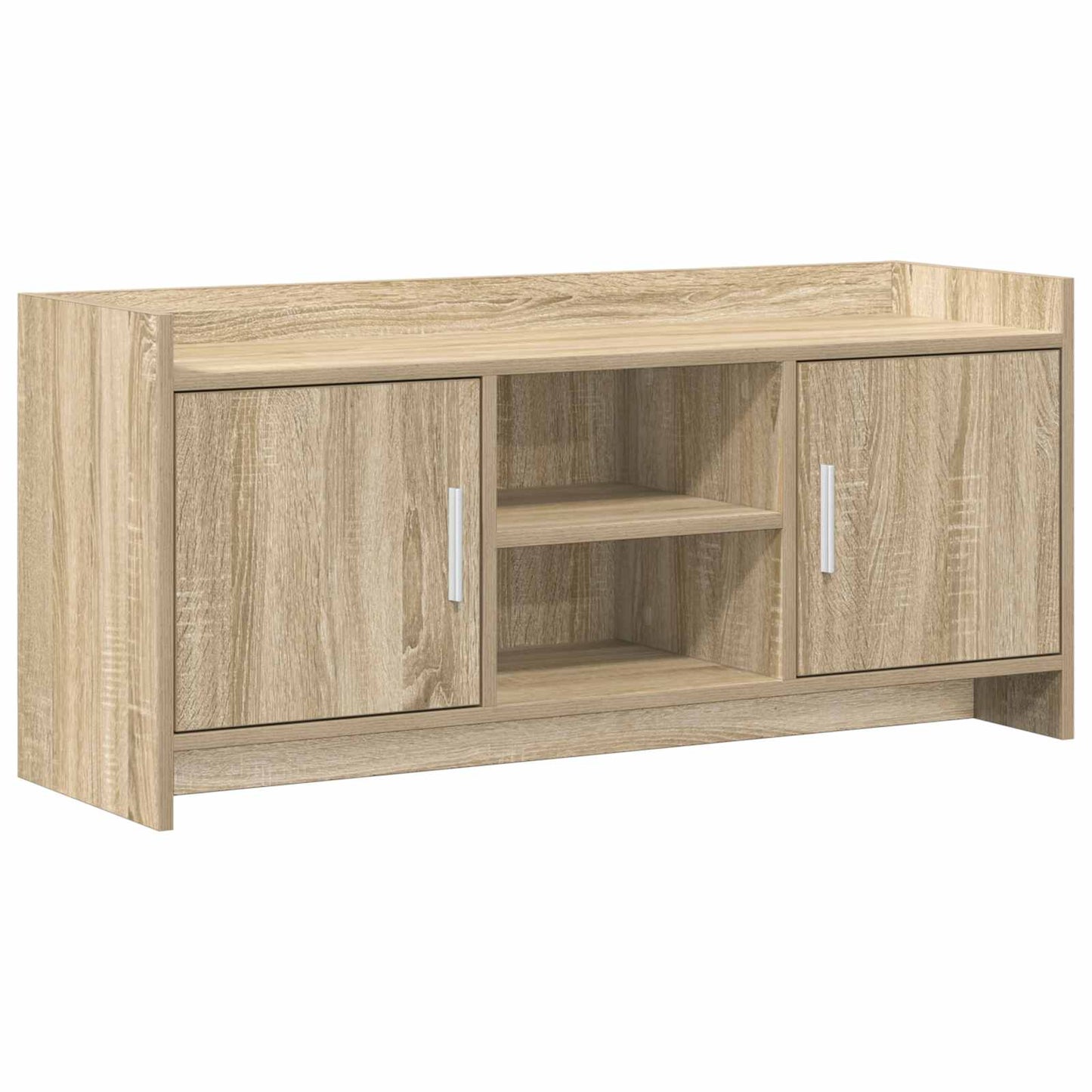 TV-Schränk 102 x 33 x 47 cm Sonoma-Eiche Holzwerkstoff