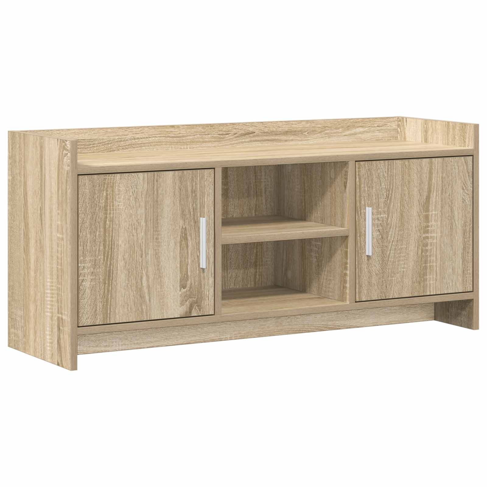 TV-Schränk 102 x 33 x 47 cm Sonoma-Eiche Holzwerkstoff