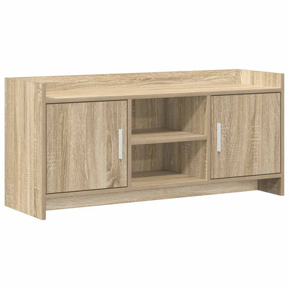 TV-Schränk 102 x 33 x 47 cm Sonoma-Eiche Holzwerkstoff