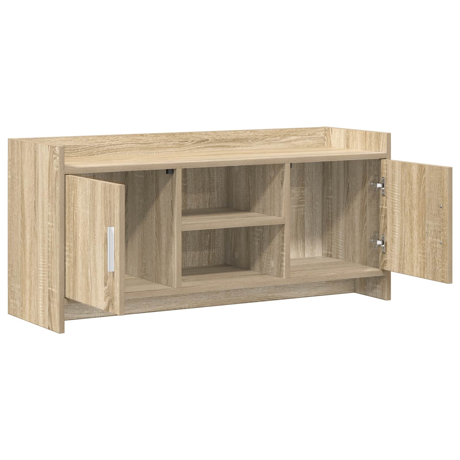 TV-Schränk 102 x 33 x 47 cm Sonoma-Eiche Holzwerkstoff