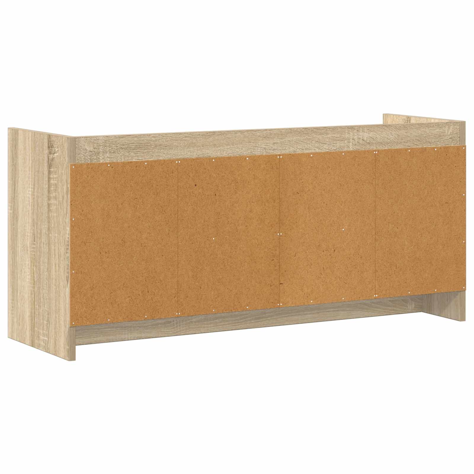 TV-Schränk 102 x 33 x 47 cm Sonoma-Eiche Holzwerkstoff