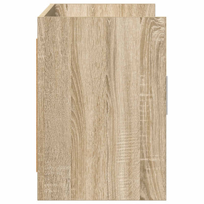 TV-Schränk 102 x 33 x 47 cm Sonoma-Eiche Holzwerkstoff