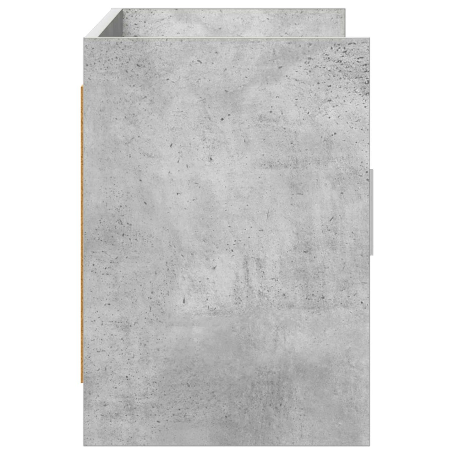 TV-Schränk 102 x 33 x 47 cm Betongrau Holzwerkstoff