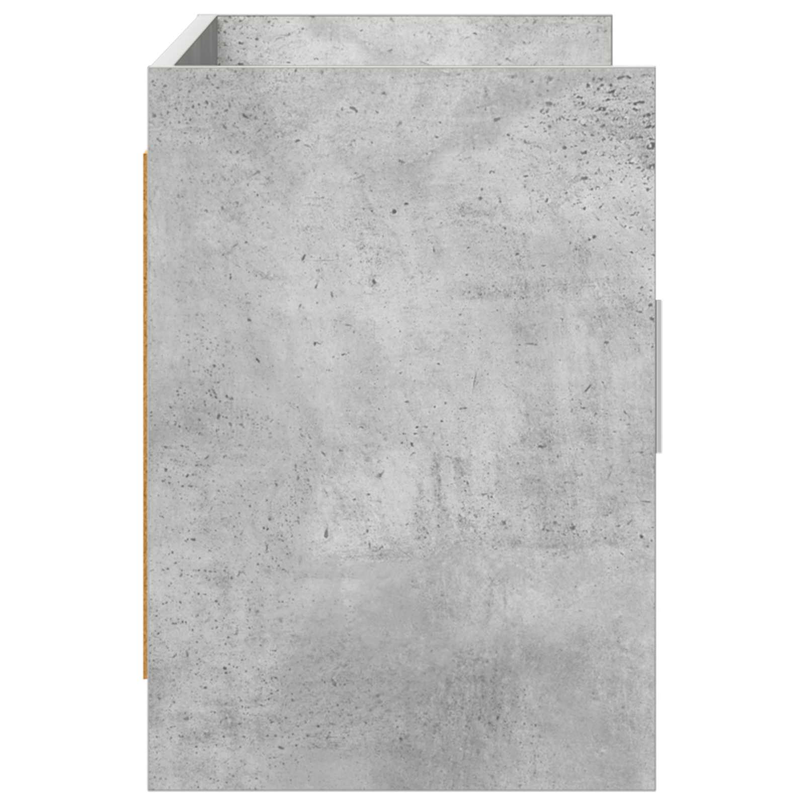TV-Schränk 102 x 33 x 47 cm Betongrau Holzwerkstoff