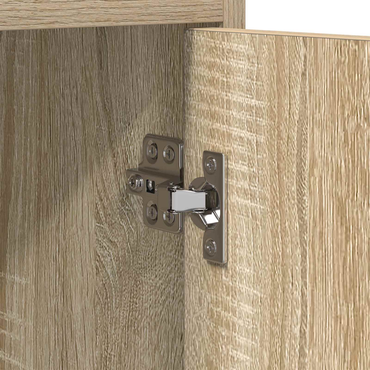 TV-Schränk 130 x 33 x 47 cm Sonoma-Eiche Holzwerkstoff