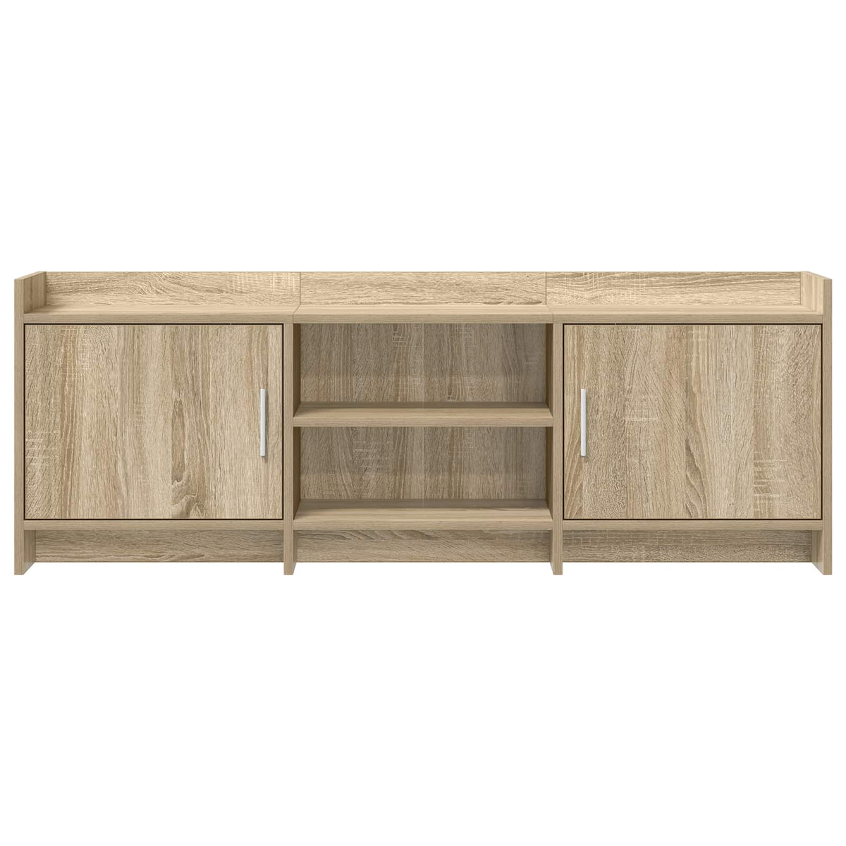TV-Schränk 130 x 33 x 47 cm Sonoma-Eiche Holzwerkstoff
