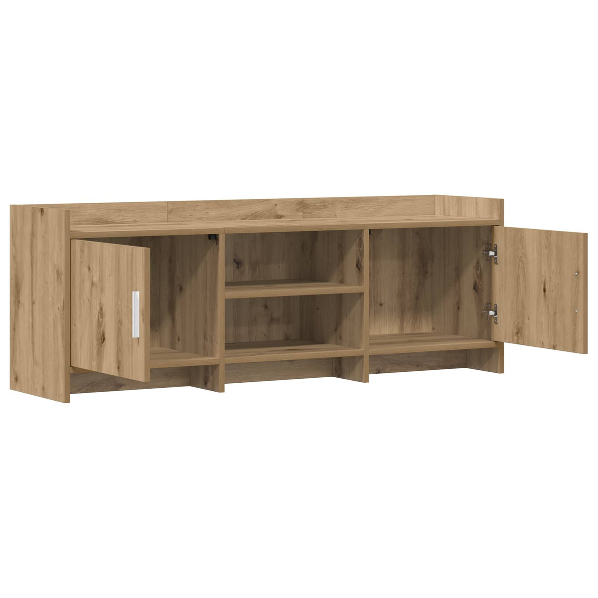 TV-Schränk 130 x 33 x 47 cm Artisan-Eiche Holzwerkstoff