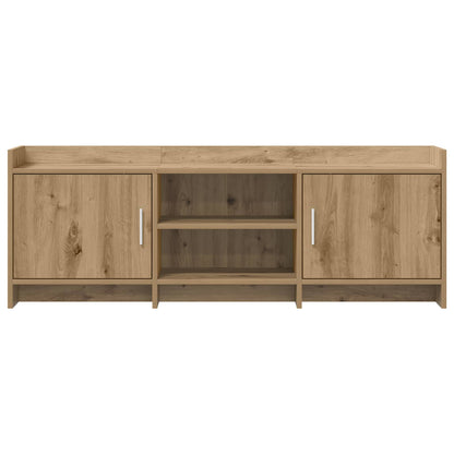 TV-Schränk 130 x 33 x 47 cm Artisan-Eiche Holzwerkstoff