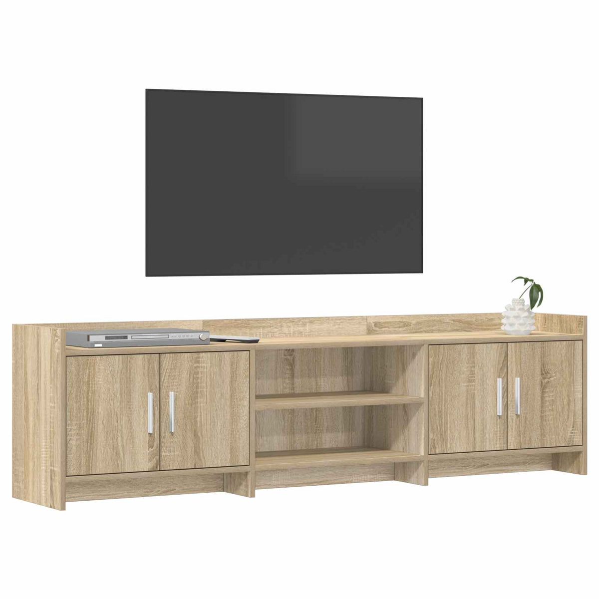TV-Schränk 168 x 33 x 47 cm Sonoma-Eiche Holzwerkstoff