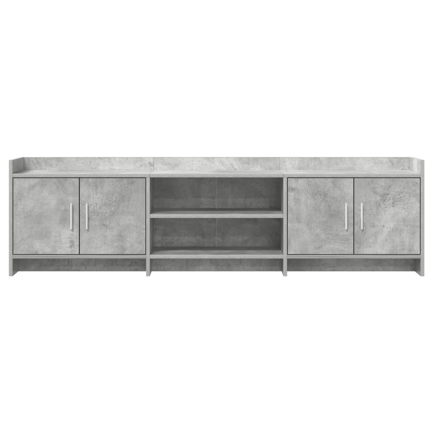 TV-Schränk 168 x 33 x 47 cm Betongrau Holzwerkstoff