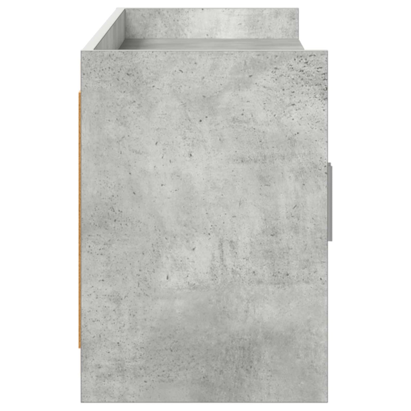 TV-Schränk 168 x 33 x 47 cm Betongrau Holzwerkstoff