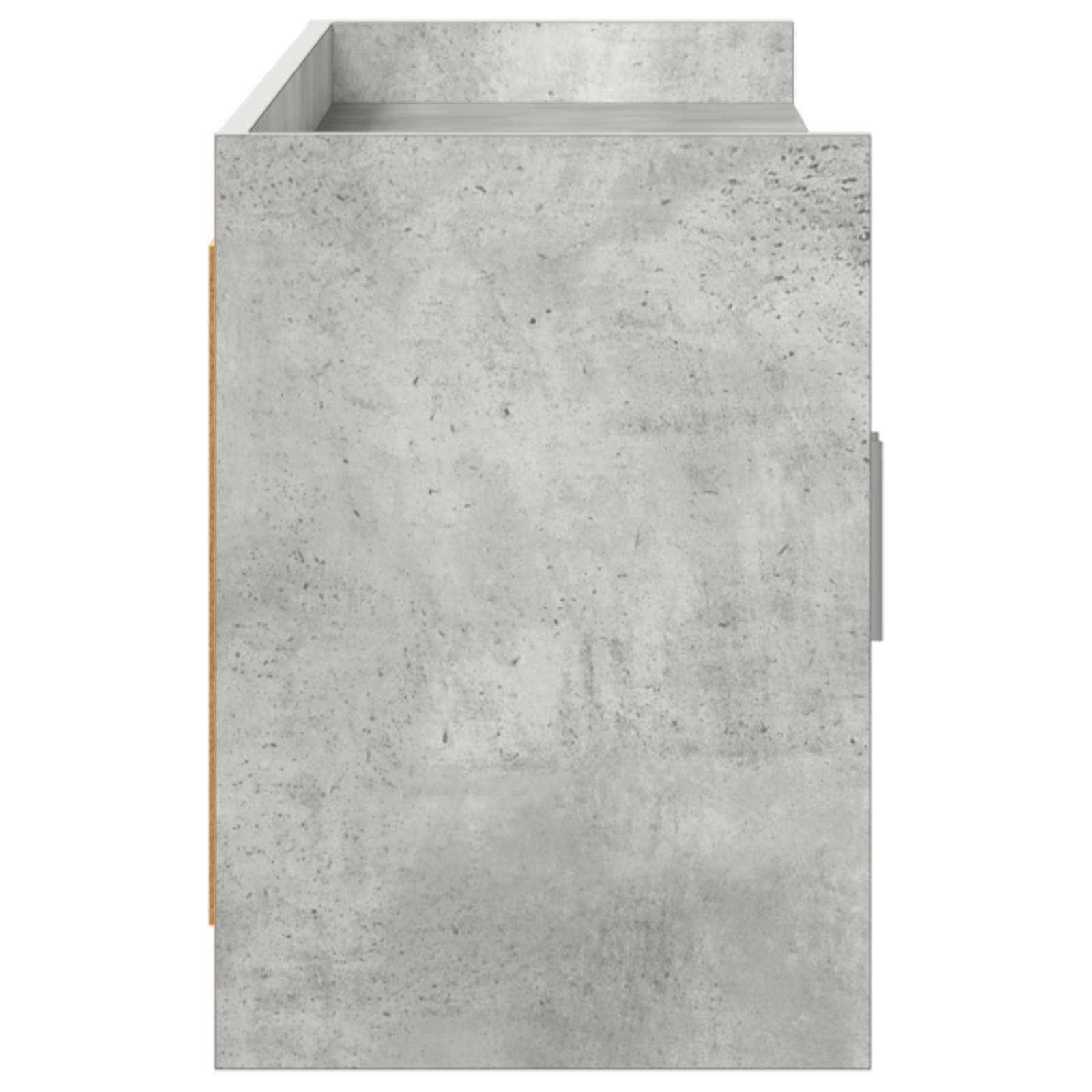 TV-Schränk 168 x 33 x 47 cm Betongrau Holzwerkstoff