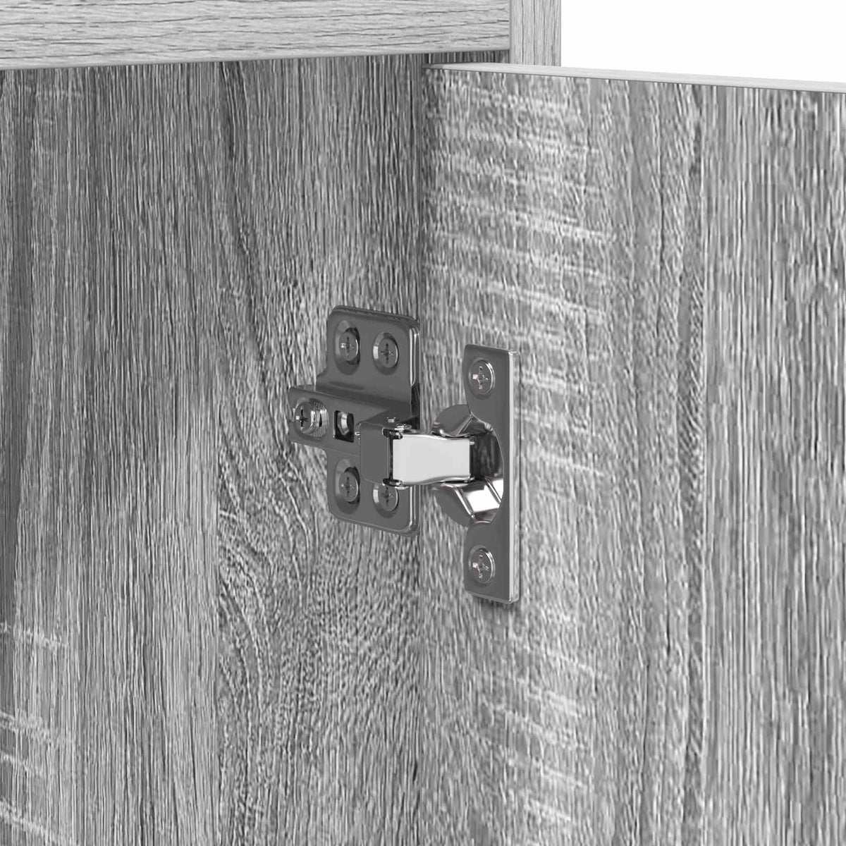 TV-Schränk 168 x 33 x 47 cm Grau Sonoma Holzwerkstoff