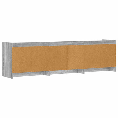 TV-Schränk 168 x 33 x 47 cm Grau Sonoma Holzwerkstoff