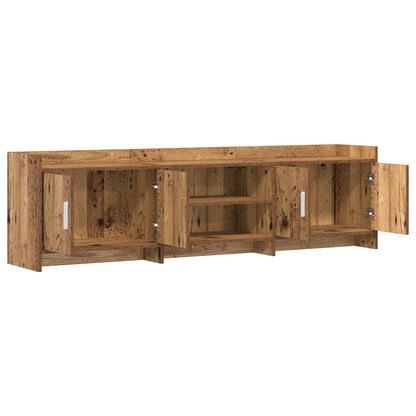 TV-Schränk 168 x 33 x 47 cm Altholz Holzwerkstoff