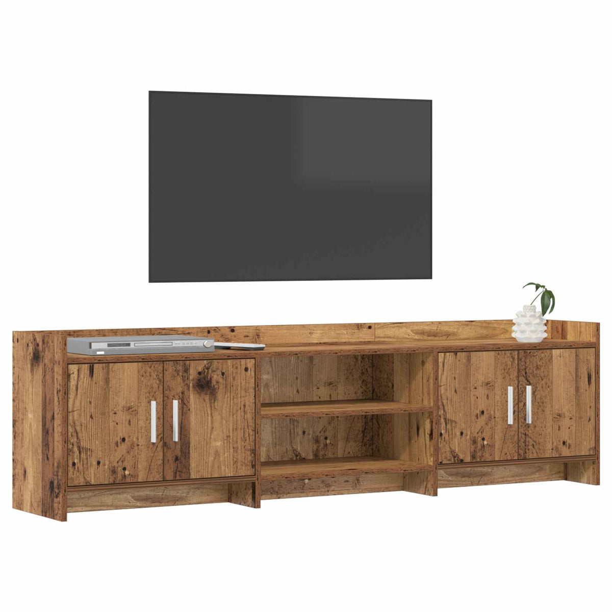 TV-Schränk 168 x 33 x 47 cm Altholz Holzwerkstoff