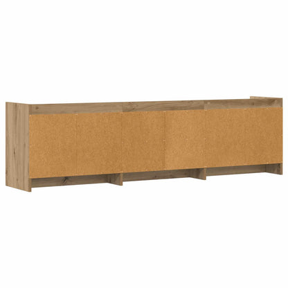 TV-Schränk 168 x 33 x 47 cm Artisan-Eiche Holzwerkstoff