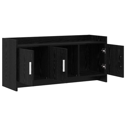 TV-Schränk 102 x 33 x 47 cm Schwarze Eiche Holzwerkstoff